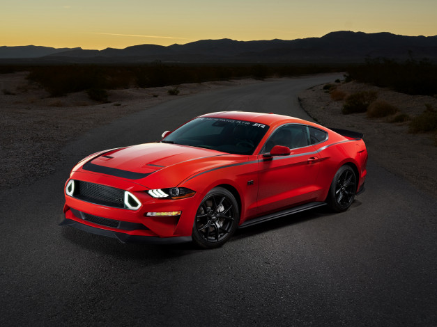 Обои картинки фото 2019 ford mustang series 1 rtr, автомобили, mustang, мустанг, форд, rtr, series, 1, ford, 2019, красный