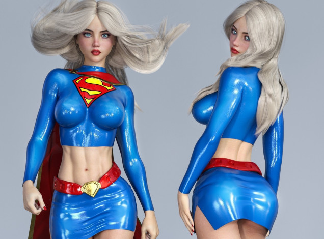 Обои картинки фото 3д графика, люди , people, фон, взгляд, девушка