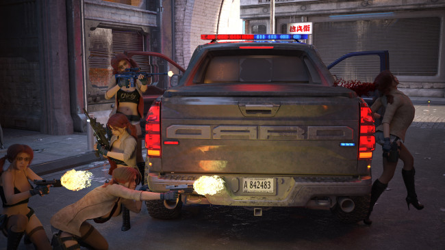 Обои картинки фото 3д графика, фантазия , fantasy, фон, взгляд, девушки