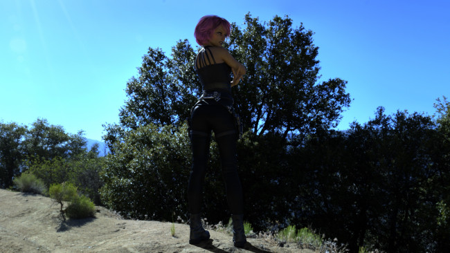 Обои картинки фото 3д графика, люди , people, фон, взгляд, девушка