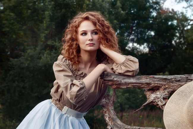 Обои картинки фото девушка, девушки, -unsort , рыжеволосые и другие, модель