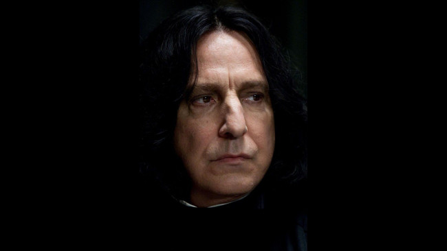 Обои картинки фото кино фильмы, harry potter and the half-blood prince, северус, снейп, профессор, лицо