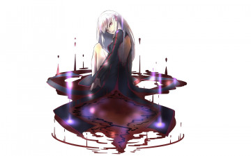 Картинка аниме fate stay+night +grand+order +apocrypha девушка лужа