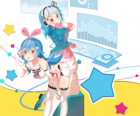 обоя аниме, bili bili douga, bili, douga