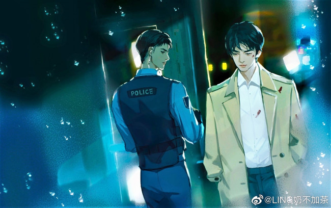 Обои картинки фото рисованное, кино,  мультфильмы, ван, ибо, сяо, чжань, чэнь, юй, полицейский, гу, вей