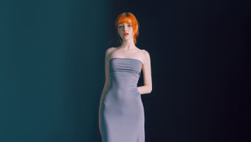 Картинка девушки -+рыжеволосые+и+разноцветные девушка рыжая стройная приоткрытый рот