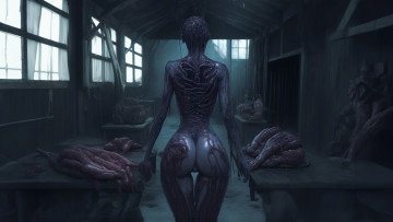 Картинка фэнтези нежить нейросети графика нейроарт ai art нейронные сети рисунки нейро искусство