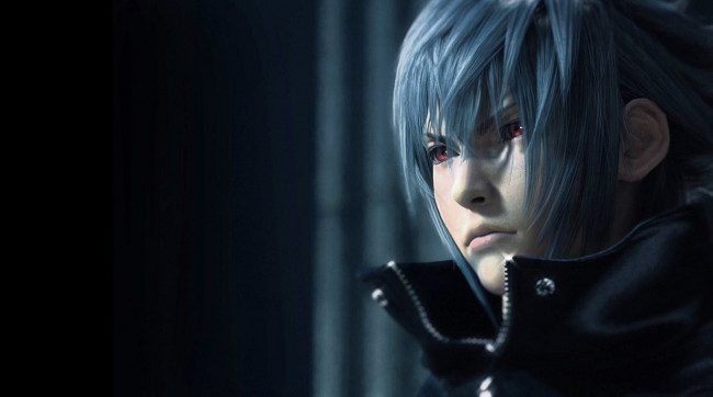 Обои картинки фото видео игры, final fantasy xiii, парень, лицо, куртка