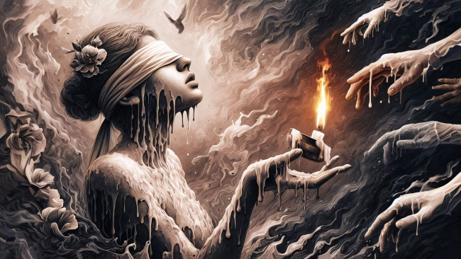 Обои картинки фото фэнтези, девушки, нейросети, графика, нейроарт, ai, art, нейронные, сети, рисунки, нейро, искусство