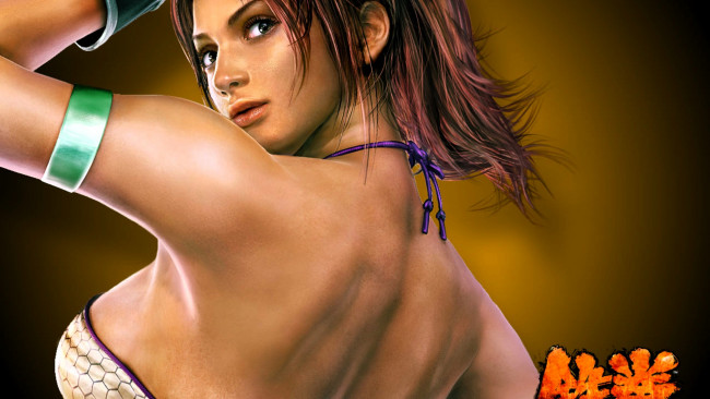 Обои картинки фото видео игры, tekken 6, девушка, боец