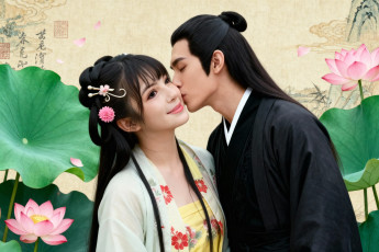 обоя 3д графика, люди , people, китай, парень, девушка