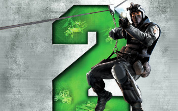 обоя видео игры, battlefield 2,  special forces, спецназ, форма, оружие, веревка