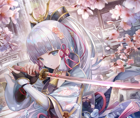 Обои картинки фото аниме, genshin impact, девушка