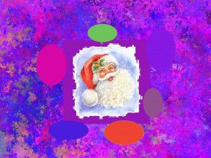 обоя праздничные, рисованные