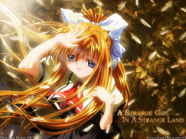 Обои картинки фото аниме, air