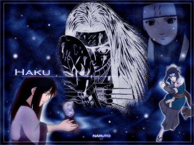 Обои картинки фото аниме, naruto, haku
