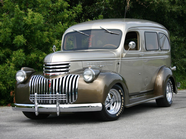 Обои картинки фото автомобили, custom, van`s