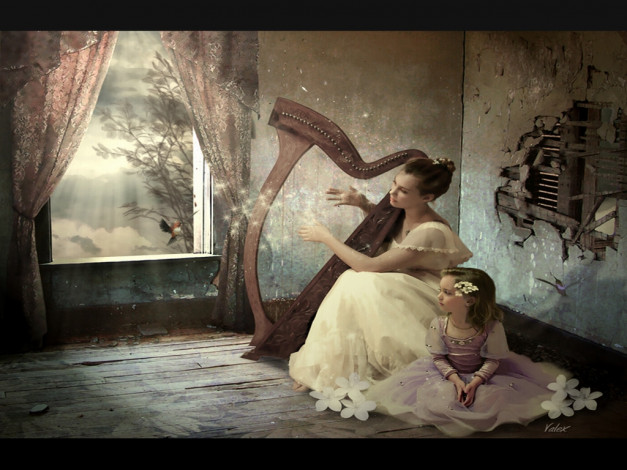 Обои картинки фото фэнтези, девушки