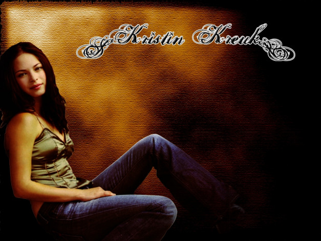 Обои картинки фото Kristin Kreuk, девушки