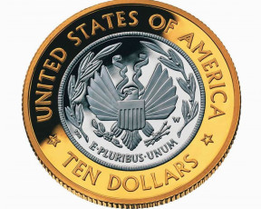 Картинка разное золото купюры монеты