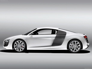Картинка audi r8 v10 fsi quattro 2010 автомобили