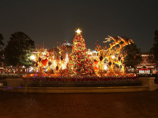 Картинка праздничные новогодние пейзажи