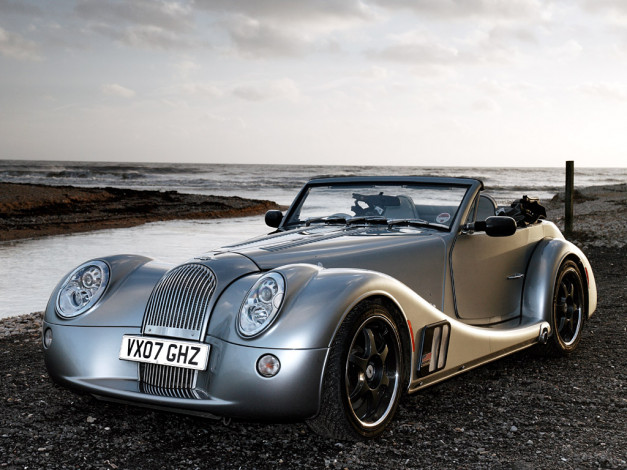 Обои картинки фото 2008, morgan, aero, автомобили