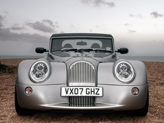 Обои картинки фото 2008, morgan, aero, автомобили