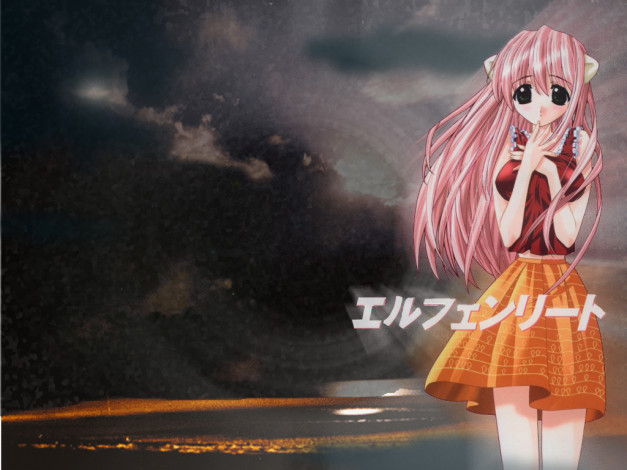 Обои картинки фото аниме, elfen, lied