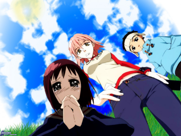 Обои картинки фото аниме, flcl