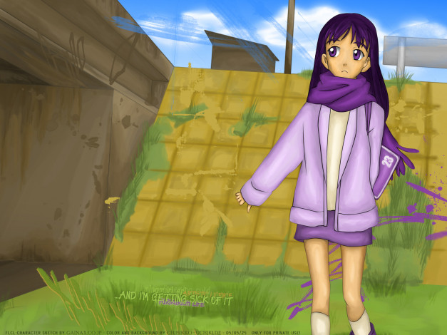 Обои картинки фото аниме, flcl