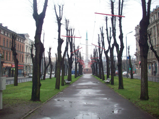 Обои картинки фото рига, рождество, города, латвия