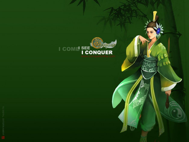 Обои картинки фото видео, игры, conquer, online