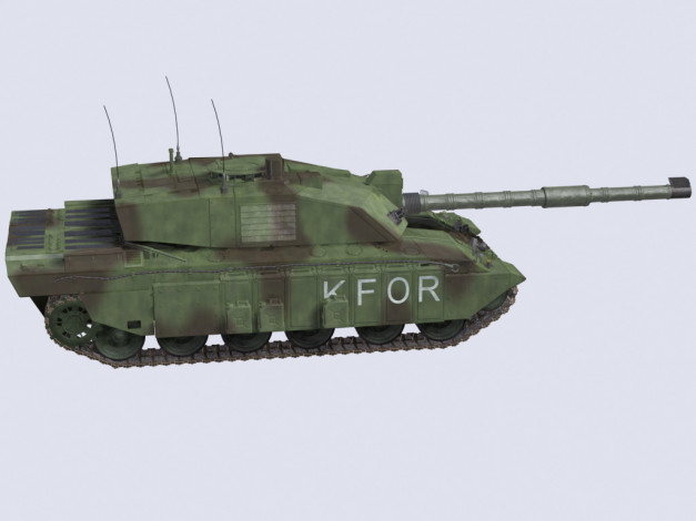 Обои картинки фото challenger, техника, военная