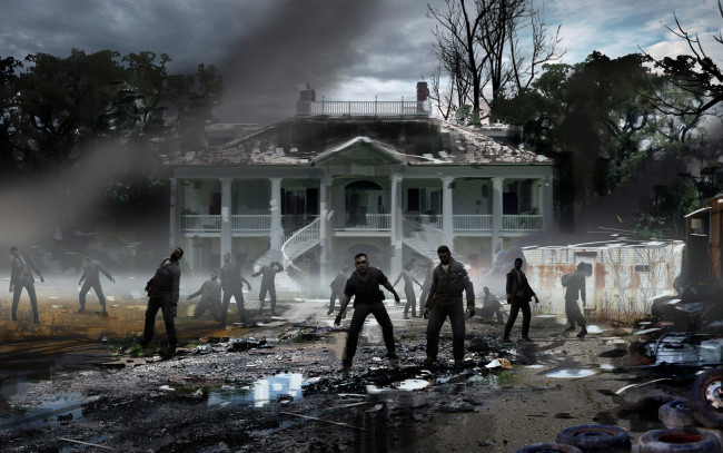 Обои картинки фото видео, игры, left, dead, the, sacrifice