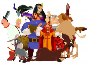 Картинка три богатыря шамаханская царица мультфильмы