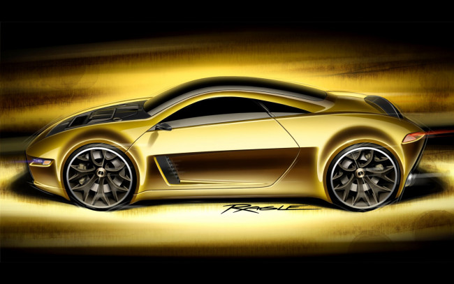 Обои картинки фото автомобили, рисованные