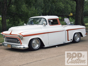 Картинка автомобили custom pick up show