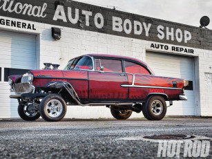 Картинка автомобили hotrod dragster chevrolet