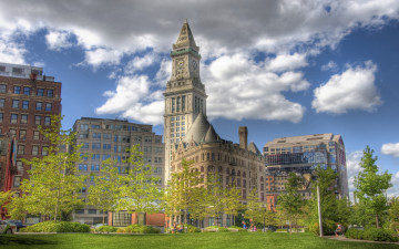 Картинка boston города здания дома