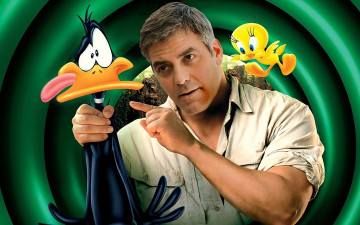 обоя мужчины, george, clooney, актер, looney