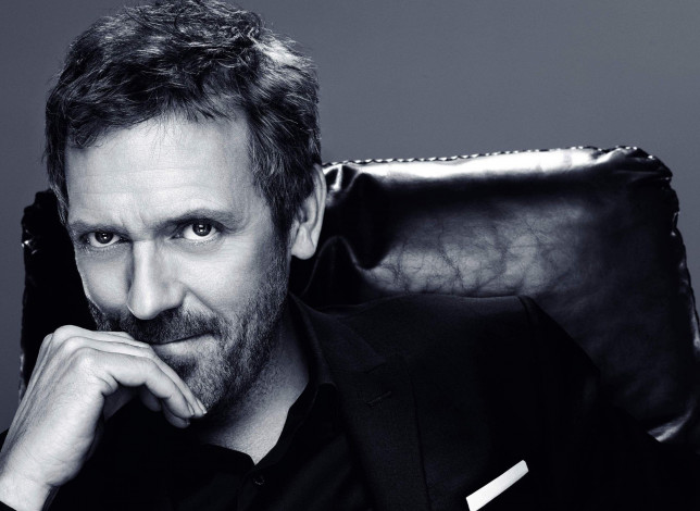 Обои картинки фото мужчины, hugh, laurie, англичанин, актер