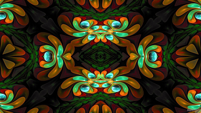 Обои картинки фото 3д, графика, fractal, фракталы, тёмный, фон, узор, абстракция