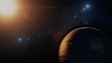 Картинка космос арт планеты