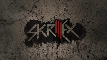 Картинка skrillex splash музыка клякса надпись