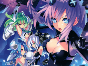 Картинка аниме hyperdimension+neptunia hyperdimension neptunia