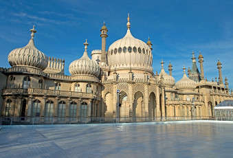 Картинка королевский+павильон+ брайтон +англия города -+дворцы +замки +крепости дворец