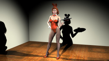 обоя 3д графика, people , люди, девушка, взгляд