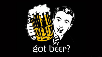 Картинка рисованные минимализм пиво