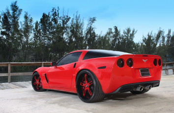 Картинка автомобили corvette